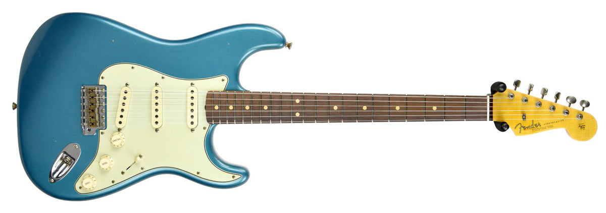 Fender Custom Shop 63 Stratocaster Journeyman Relic Ocean Turquoise