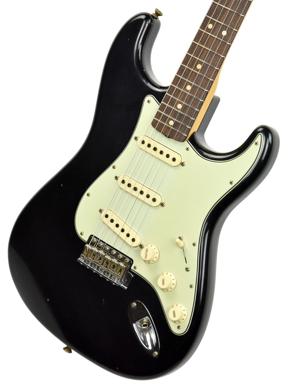 Fender Custom Shop 63 Stratocaster Journeyman Relic in Black R96632