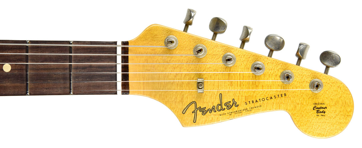 Fender Custom Shop 63 Stratocaster Journeyman Relic in Black R96632