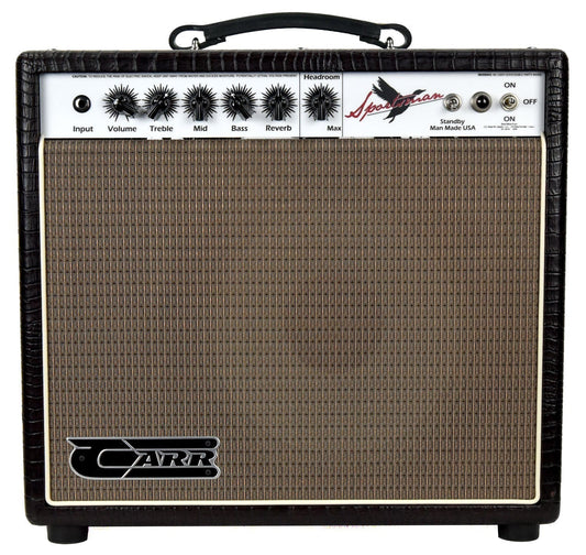 Carr Sportsman 1x12 Combo in Brown Gator 417