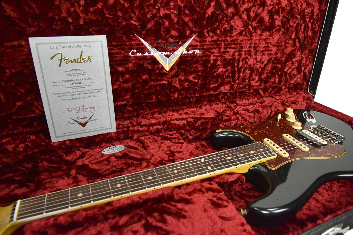 Fender Custom Shop Postmodern HSS Stratocaster Relic in Black XN11553