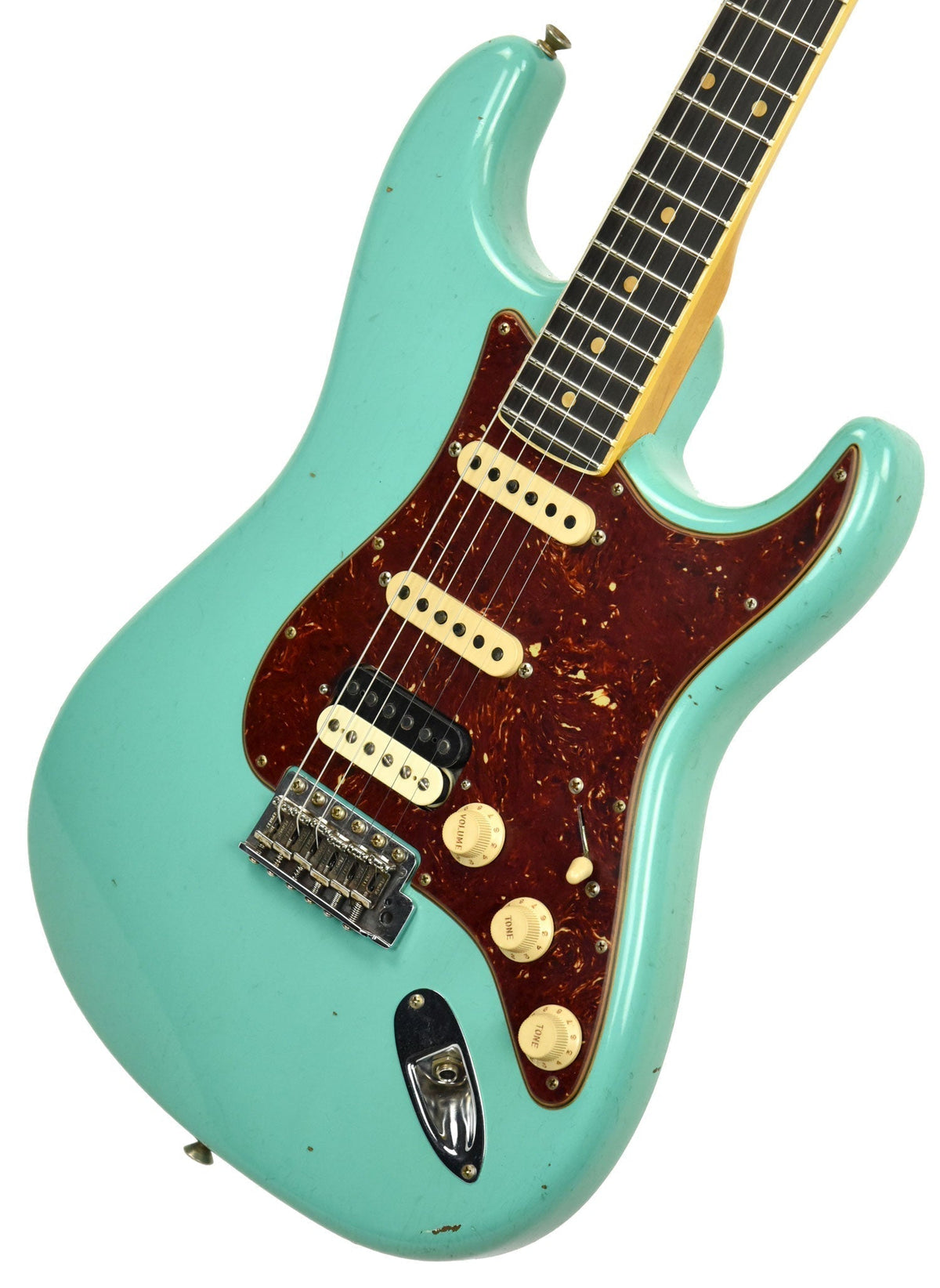 Fender Custom Shop Postmodern HSS Stratocaster Relic in Seafoam Green XN11535
