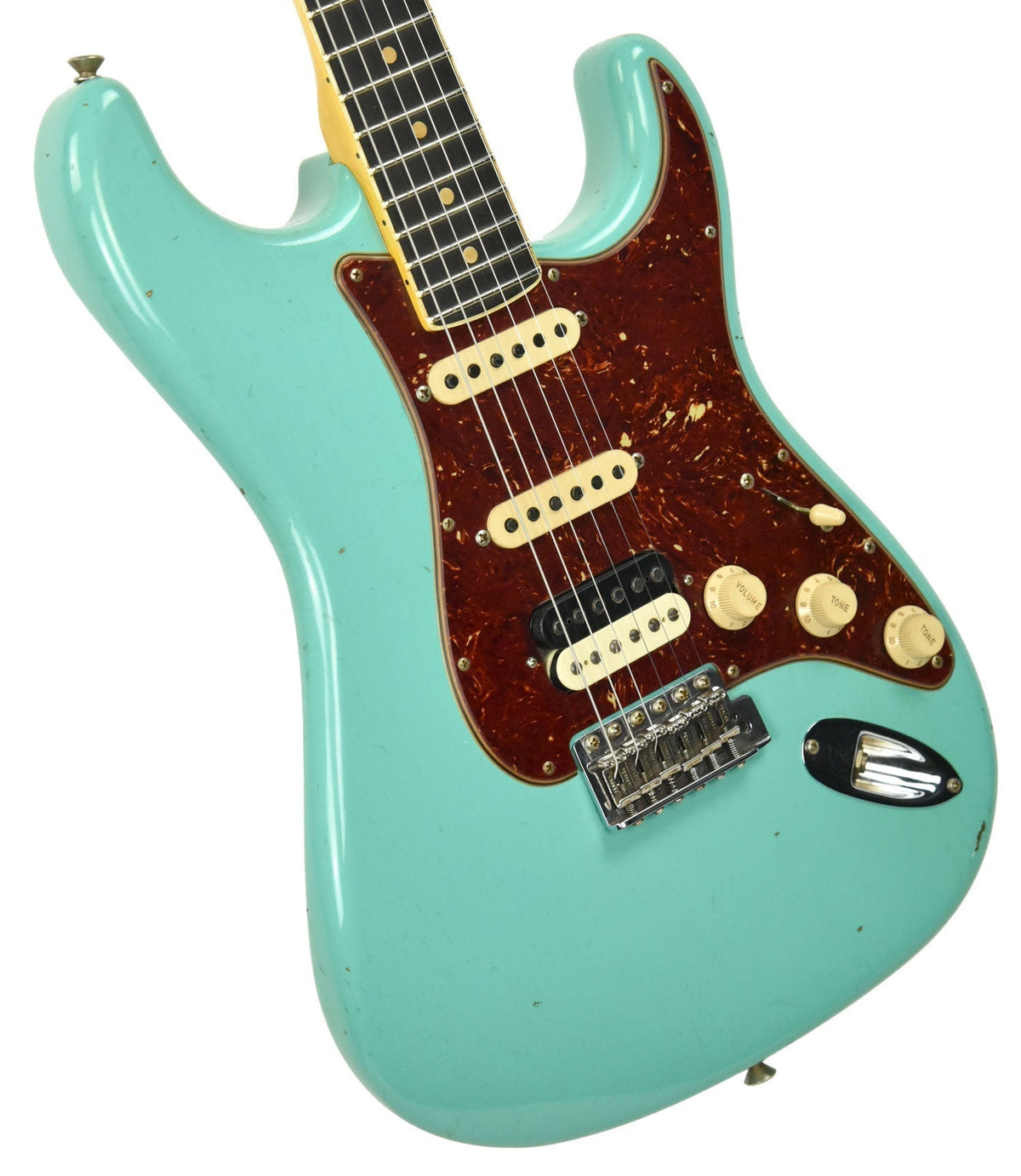 Fender Custom Shop Postmodern HSS Stratocaster Relic in Seafoam Green XN11535