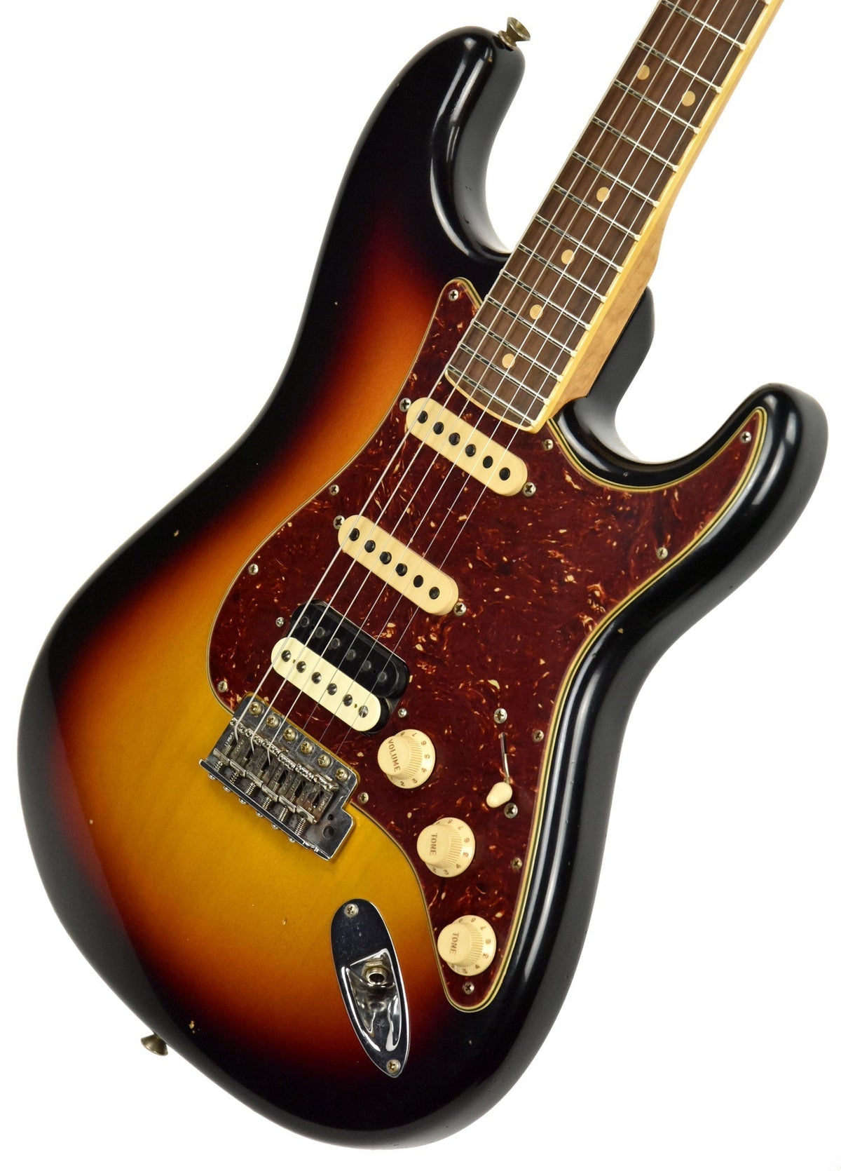 Fender Custom Shop Postmodern HSS Stratocaster Relic in 3 Tone Sunburst XN11100