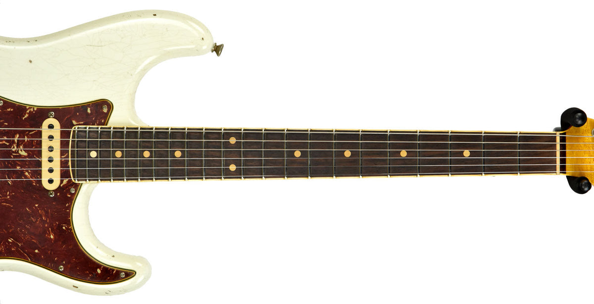 Fender Custom Shop Postmodern HSS Stratocaster Relic in Olympic White XN11528