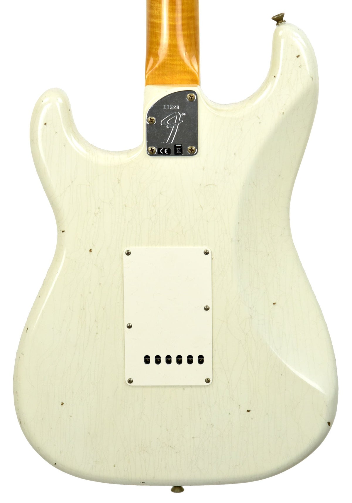 Fender Custom Shop Postmodern HSS Stratocaster Relic in Olympic White XN11528