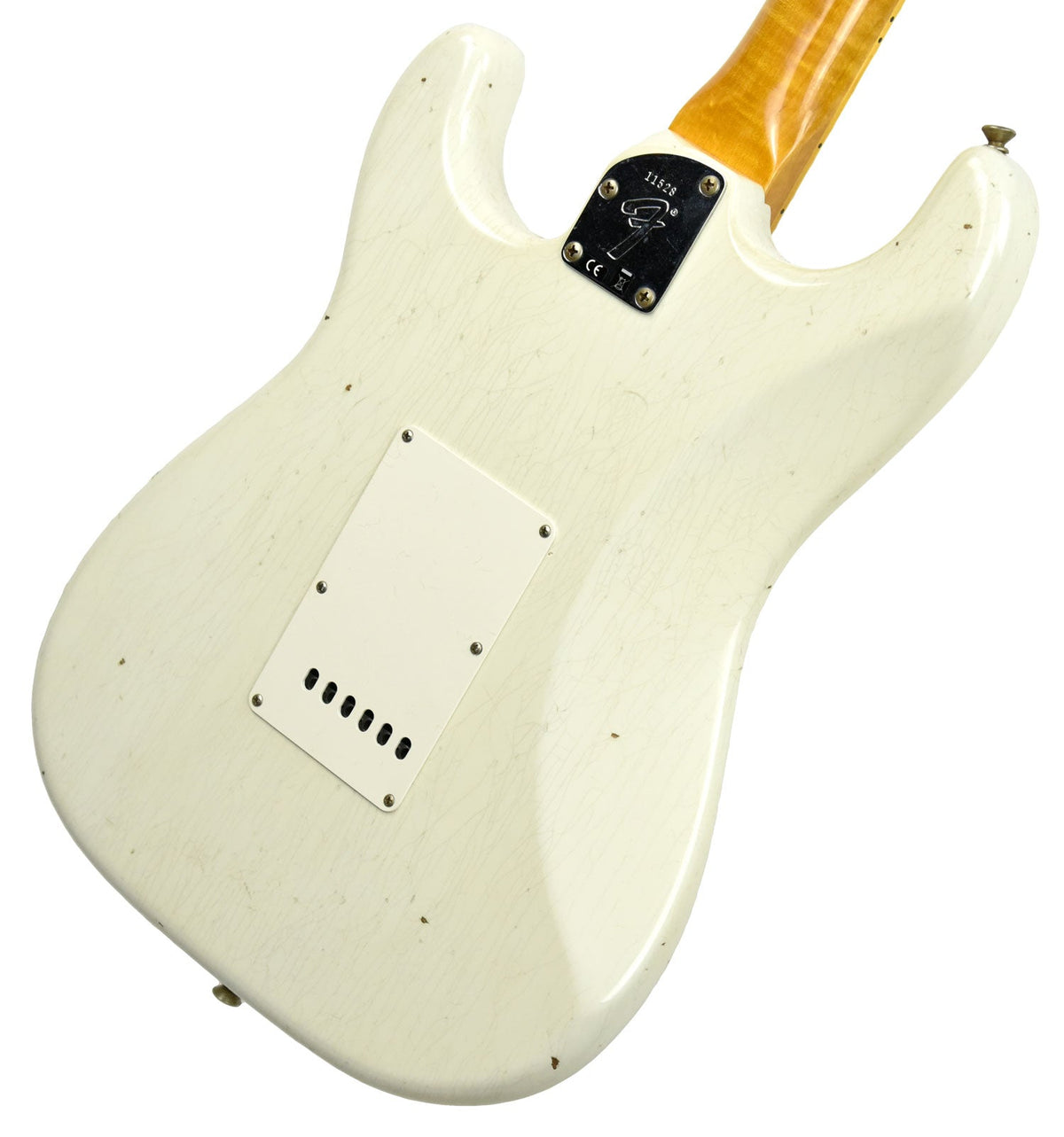 Fender Custom Shop Postmodern HSS Stratocaster Relic in Olympic White XN11528