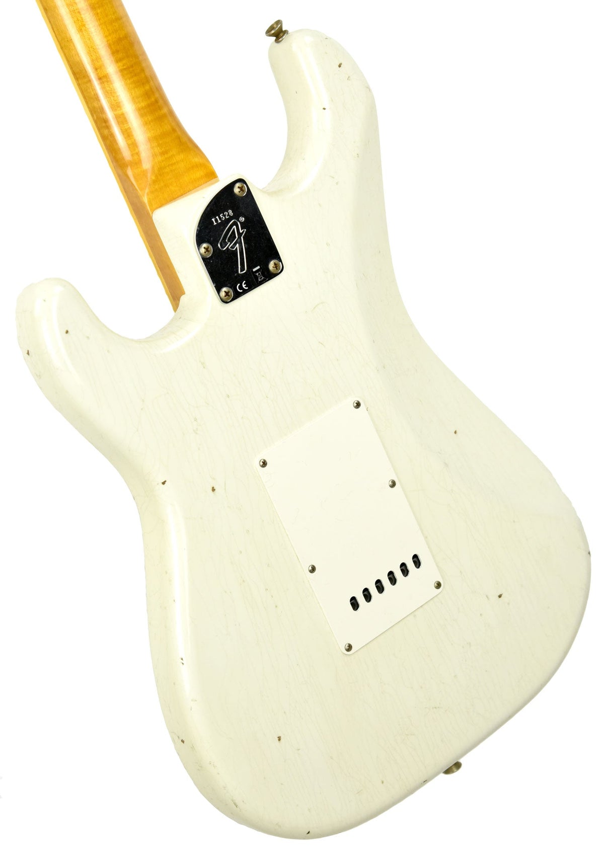 Fender Custom Shop Postmodern HSS Stratocaster Relic in Olympic White XN11528