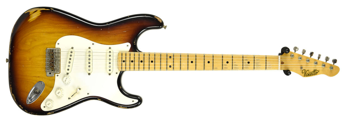Used Vinetto Artifact DC-55 in Two Tone Sunburst 0012