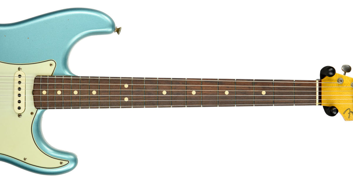 Fender Custom Shop 63 Stratocaster Journeyman Relic in Teal Green Metallic R100501