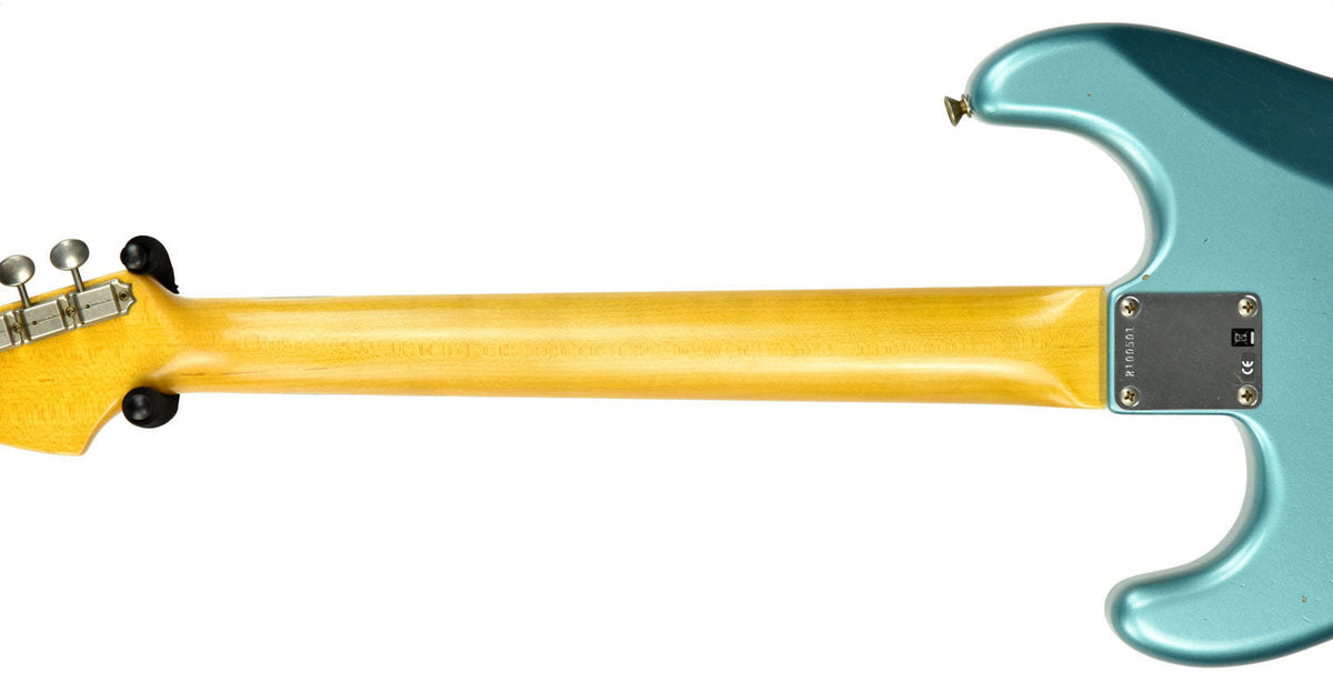 Fender Custom Shop 63 Stratocaster Journeyman Relic in Teal Green Metallic R100501