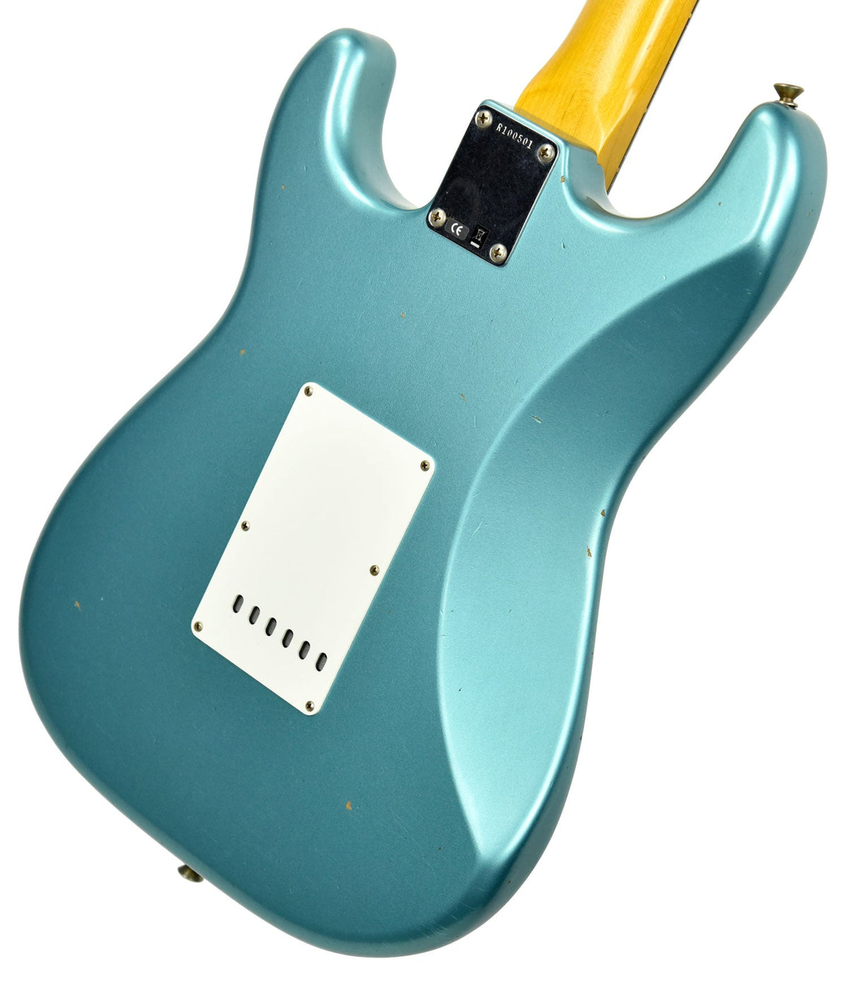 Fender Custom Shop 63 Stratocaster Journeyman Relic in Teal Green Metallic R100501