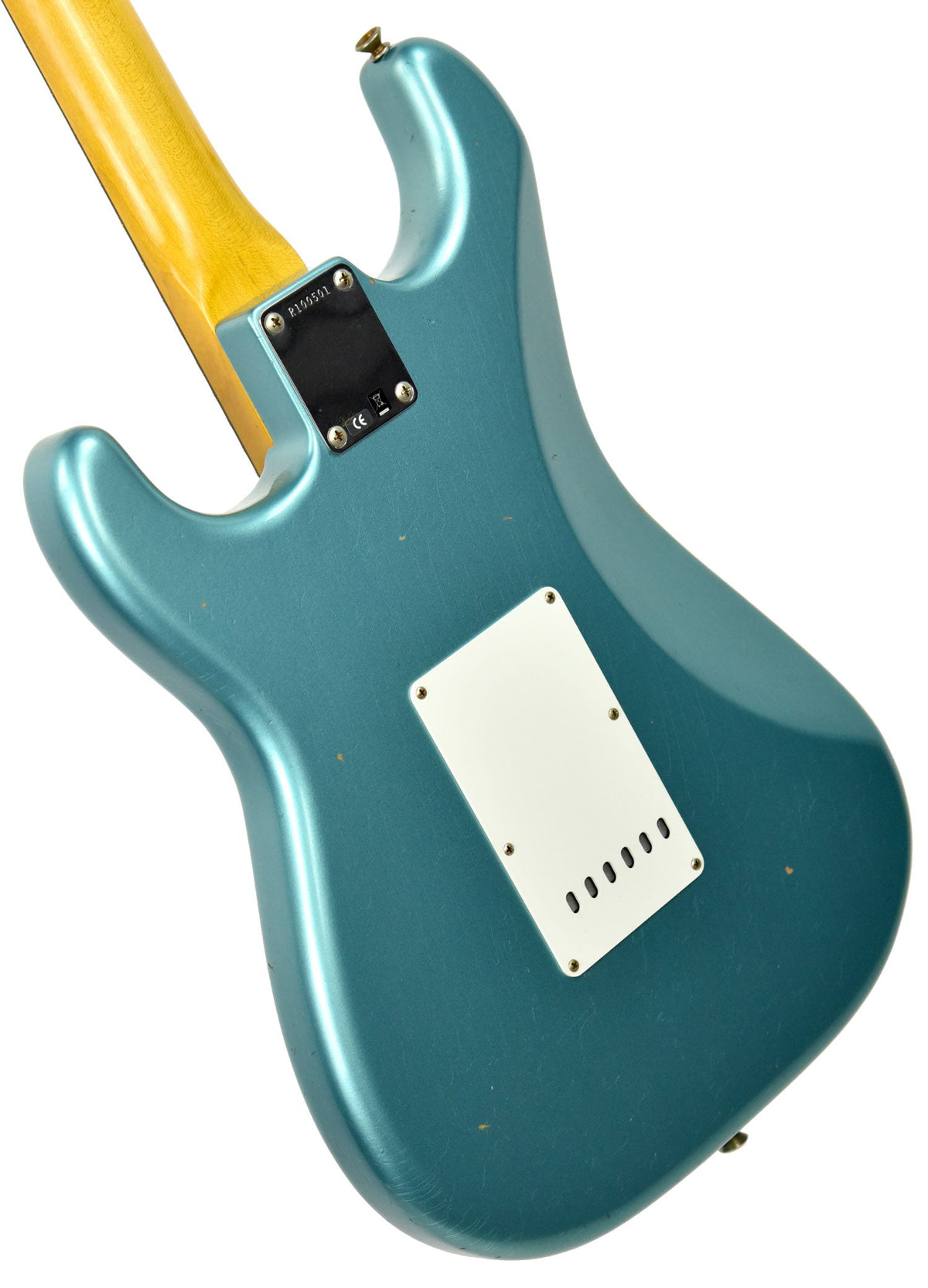 Fender Custom Shop 63 Stratocaster Journeyman Relic in Teal Green Metallic R100501