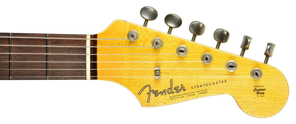 Fender Custom Shop 63 Stratocaster Journeyman Relic in Teal Green Metallic R100501