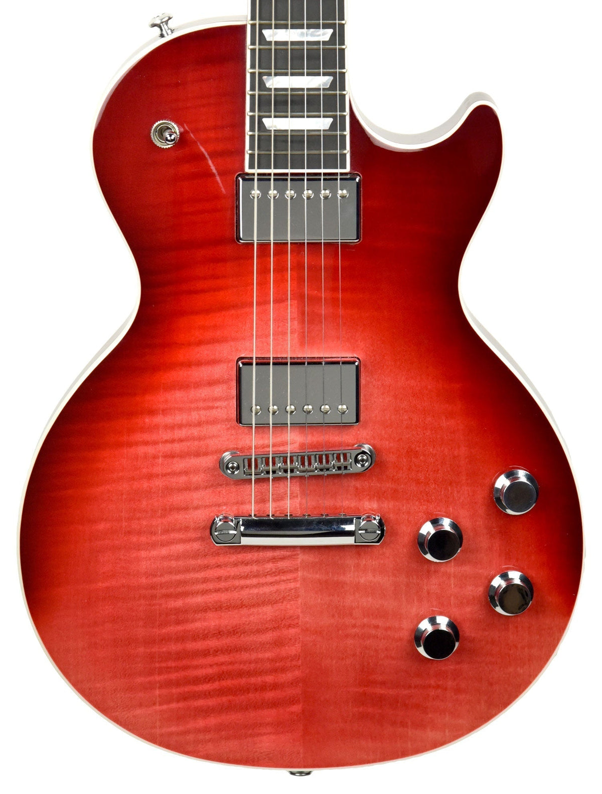 USED 2018 Gibson HP Les Paul in Blood Orange Fade 180060067