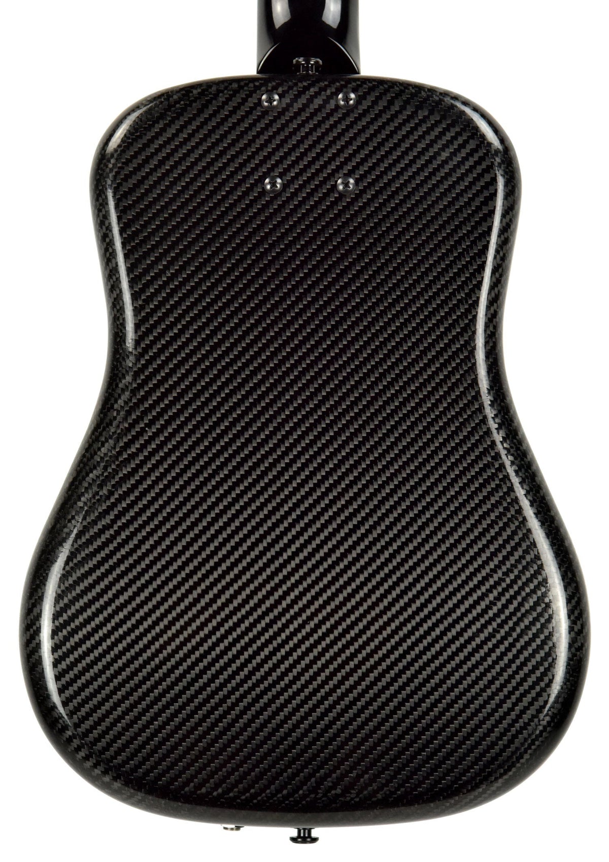 Klos Hybrid Carbon Fiber Acoustic Electric Travel Guitar in Black 155025