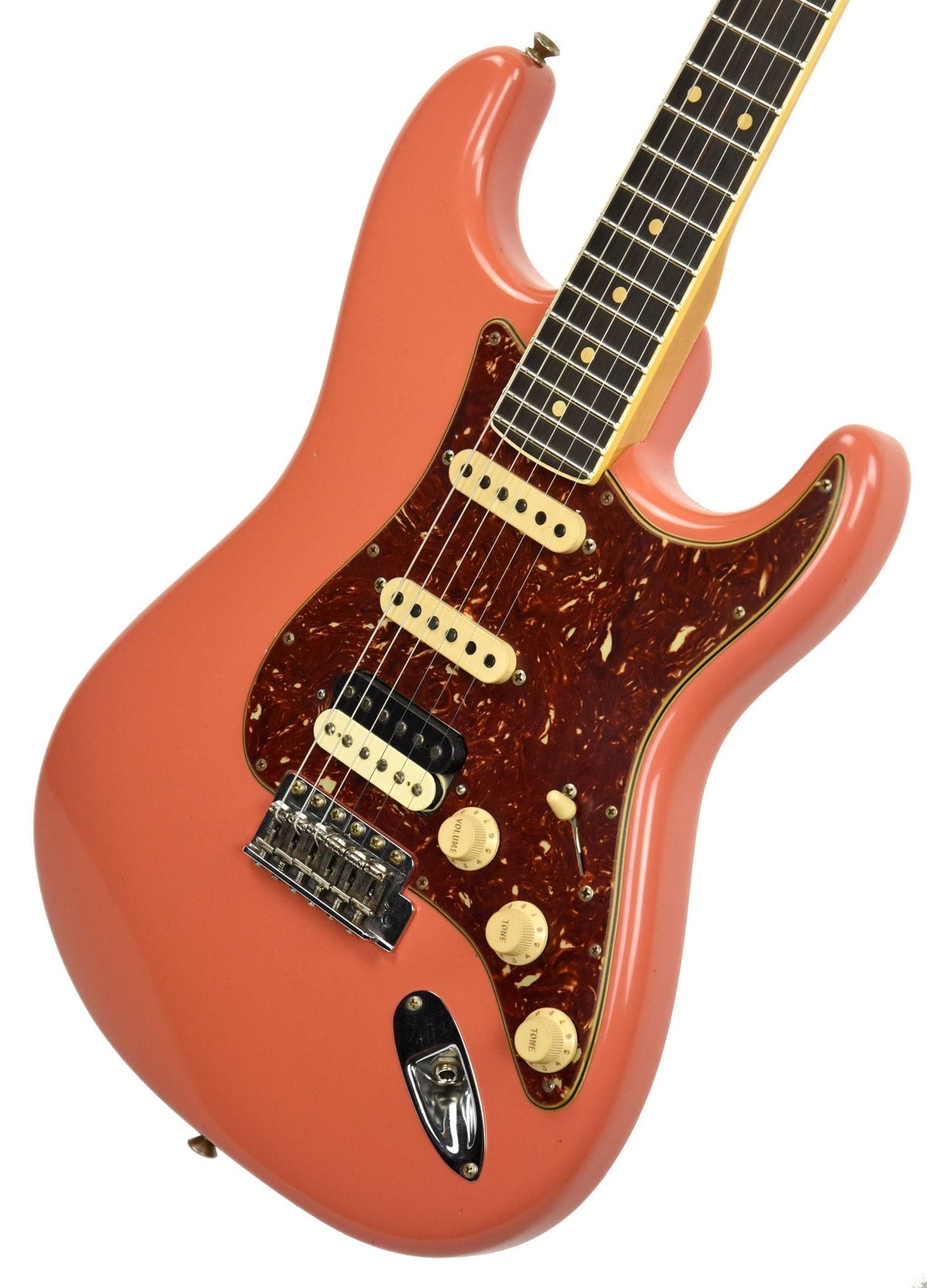 Fender Custom Shop Postmodern HSS Stratocaster Relic in Salmon Pink XN11532