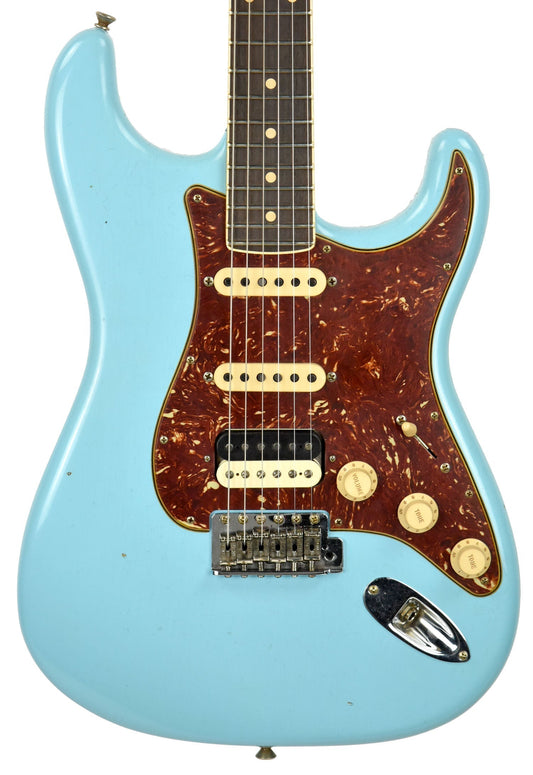 Fender Custom Shop Postmodern HSS Stratocaster Relic in Daphne Blue XN11542