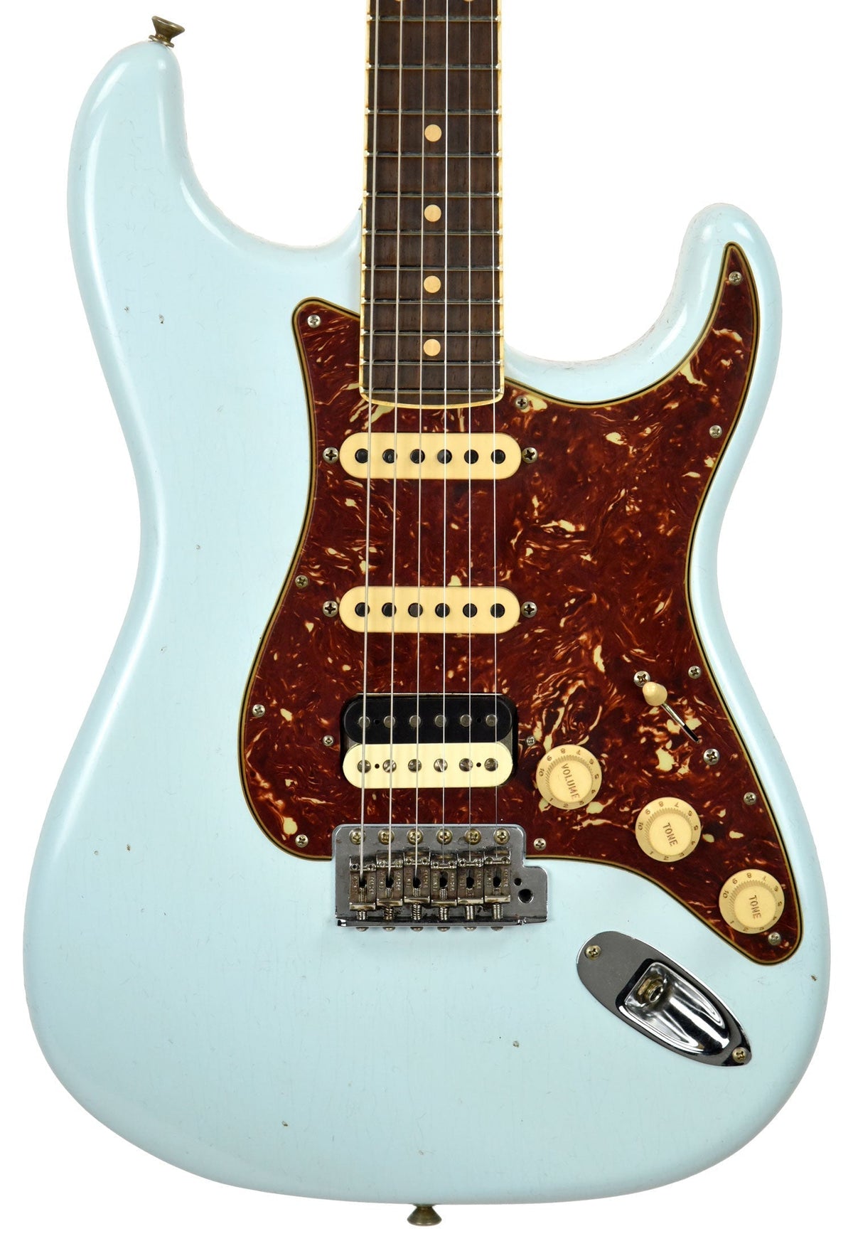 Fender Custom Shop Postmodern HSS Stratocaster Relic in Sonic Blue XN11106