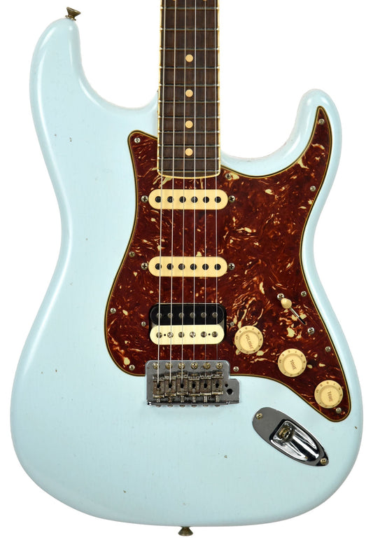 Fender Custom Shop Postmodern HSS Stratocaster Relic in Sonic Blue XN11106