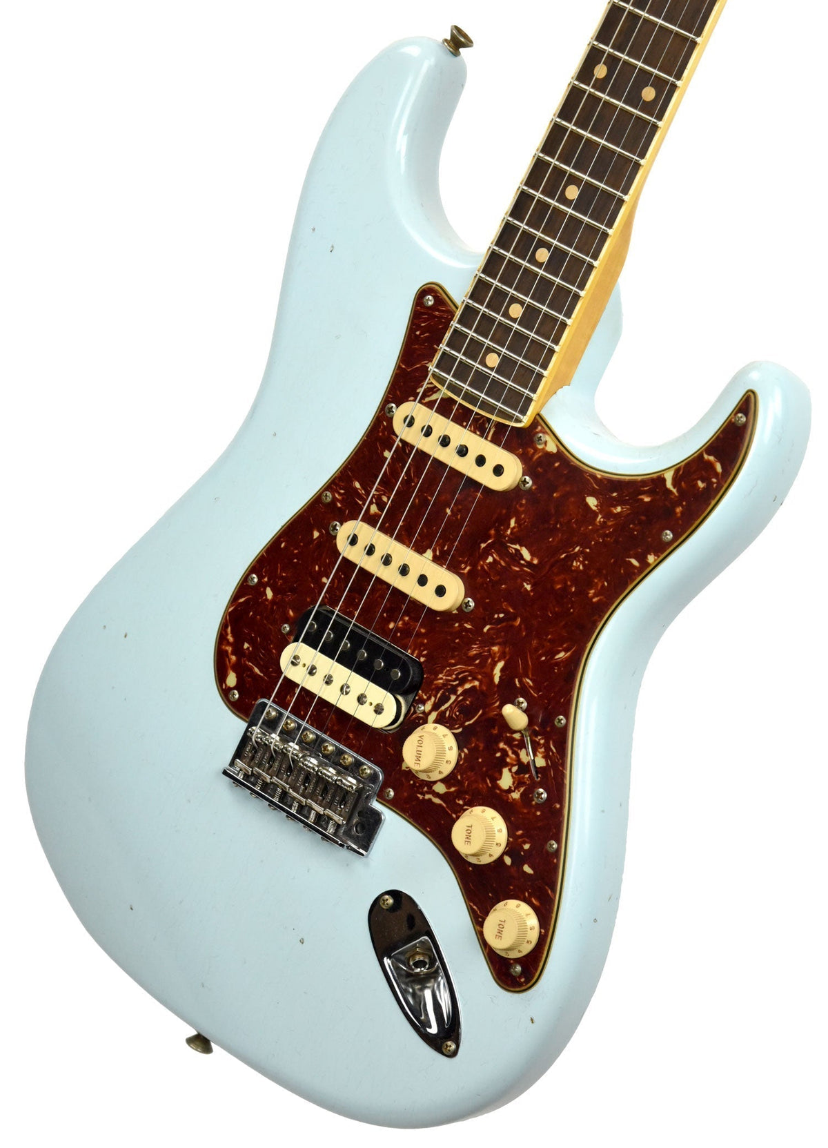 Fender Custom Shop Postmodern HSS Stratocaster Relic in Sonic Blue XN11106