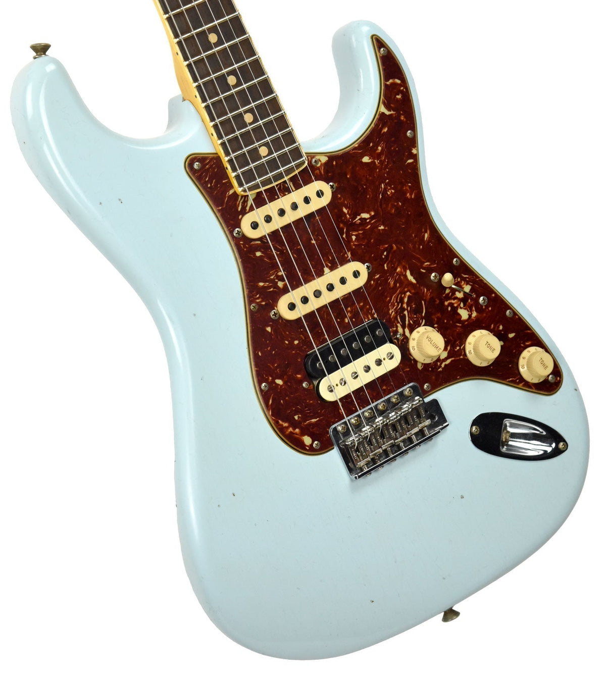 Fender Custom Shop Postmodern HSS Stratocaster Relic in Sonic Blue XN11106