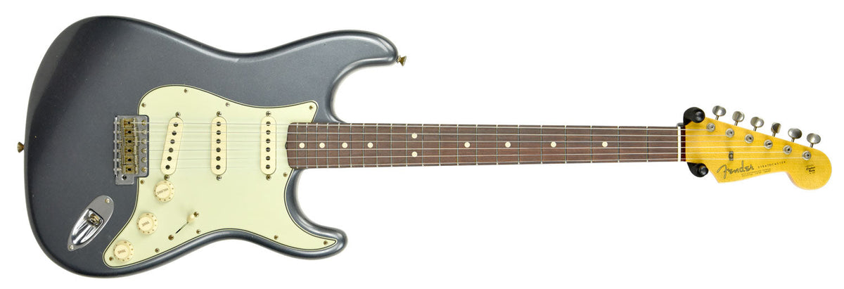 Fender Custom Shop 63 Stratocaster Journeyman Relic Charcoal Frost R100566