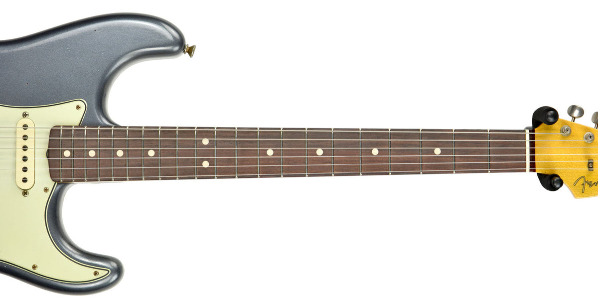 Fender Custom Shop 63 Stratocaster Journeyman Relic Charcoal Frost R100566