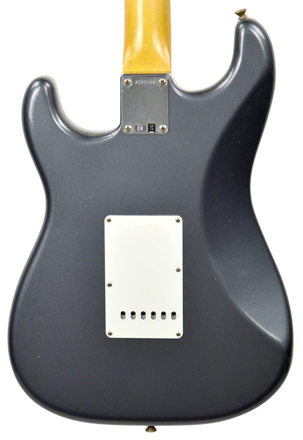 Fender Custom Shop 63 Stratocaster Journeyman Relic Charcoal Frost R100566