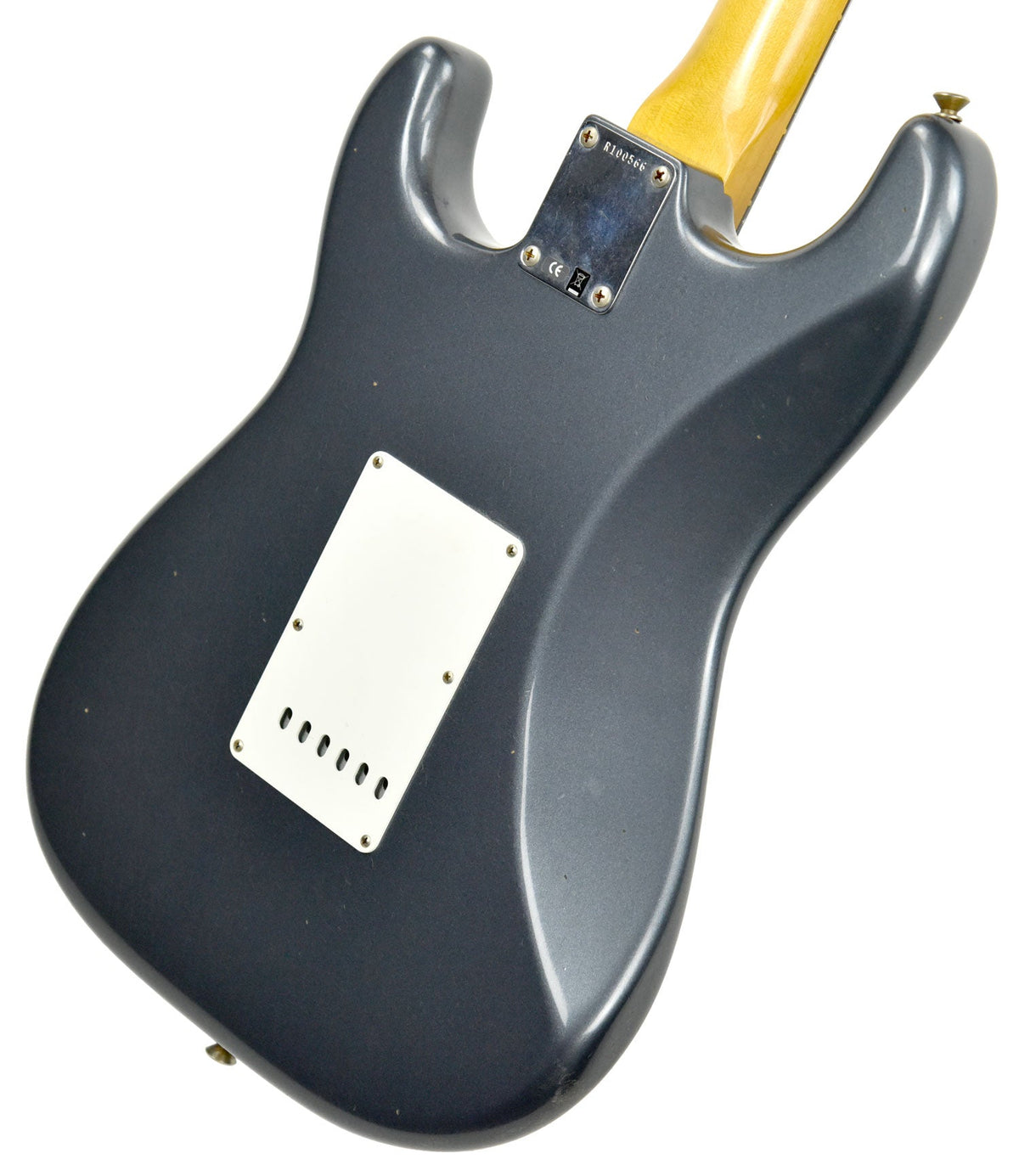 Fender Custom Shop 63 Stratocaster Journeyman Relic Charcoal Frost R100566
