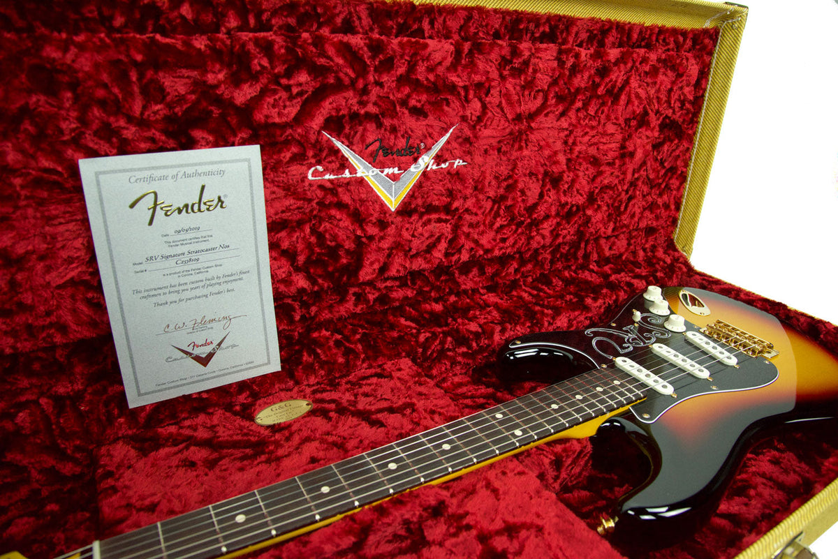 Fender Custom Shop SRV Signature NOS 3 Tone Sunbust CZ538109