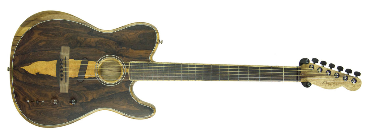 Fender American Limited Edition Acoustasonic Ziricote Top US194951