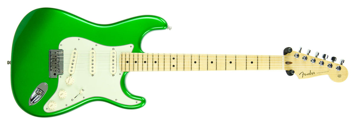 Used Fender Custom Shop Masterbuilt Custom Deluxe by Greg Fessler Candy Green R83446