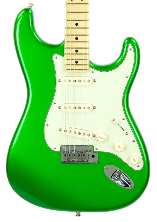 Used Fender Custom Shop Masterbuilt Custom Deluxe by Greg Fessler Candy Green R83446