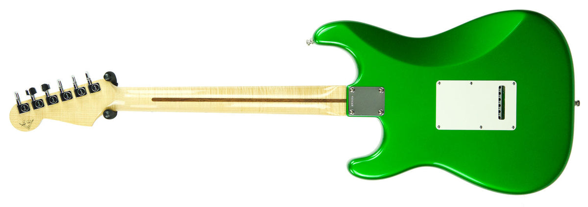 Used Fender Custom Shop Masterbuilt Custom Deluxe by Greg Fessler Candy Green R83446