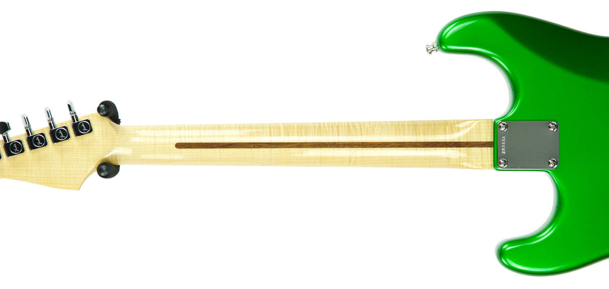 Used Fender Custom Shop Masterbuilt Custom Deluxe by Greg Fessler Candy Green R83446