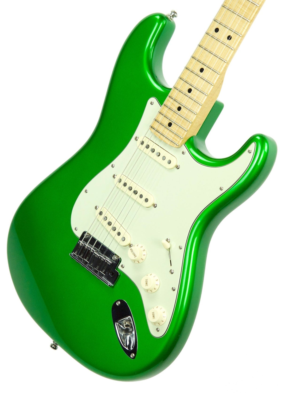 Used Fender Custom Shop Masterbuilt Custom Deluxe by Greg Fessler Candy Green R83446