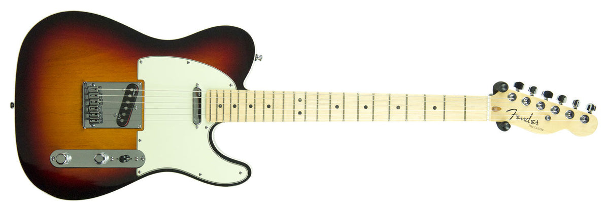 Used 2011 Fender American Deluxe Telecaster 3 Tone Sunburst US10240402