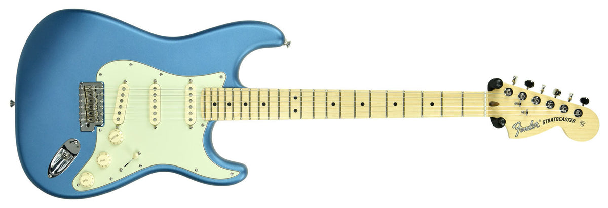 Used Fender American Performer Stratocaster in Satin Lake Placid Blue US18103687
