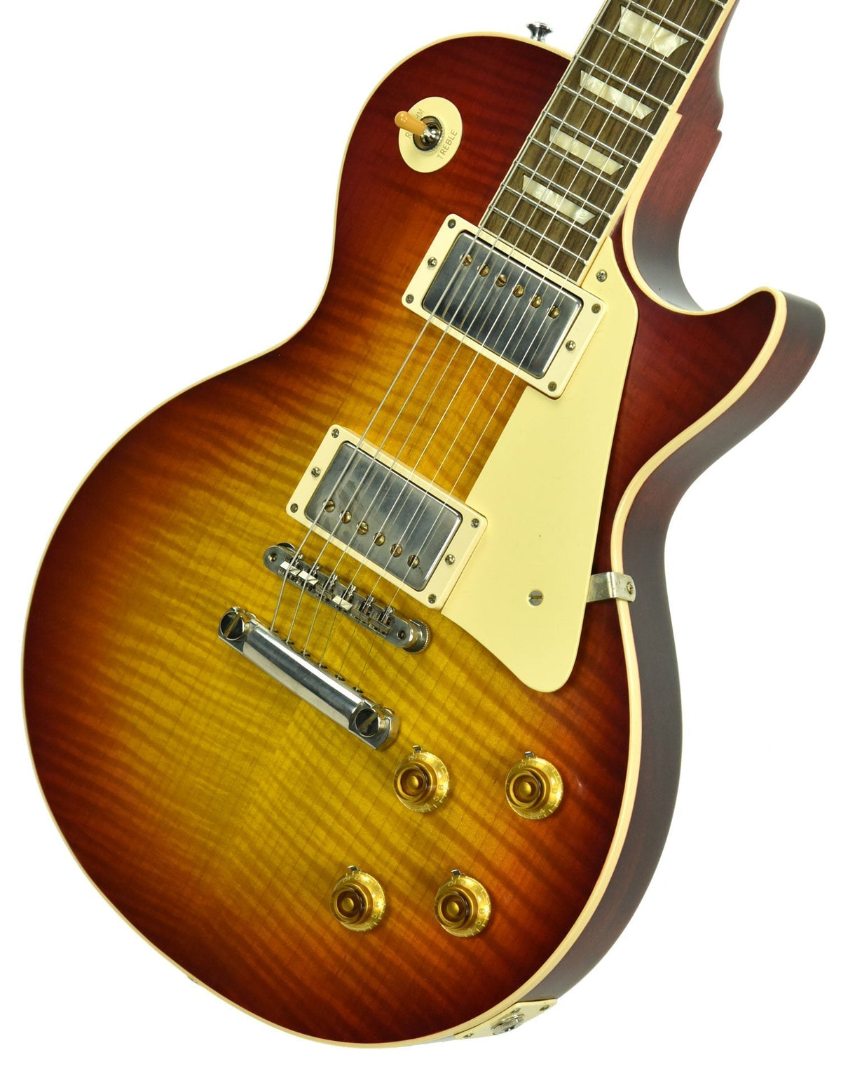Gibson Custom 1958 Les Paul Standard Washed Cherry Sunburst VOS 89813