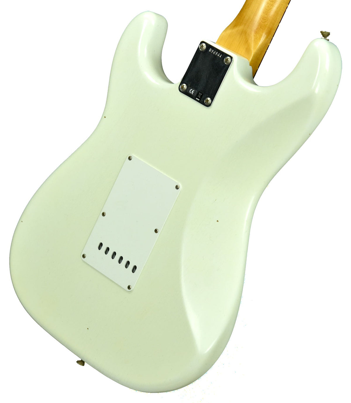 Fender Custom Shop 63 Stratocaster Journeyman Relic Olympic White R96944