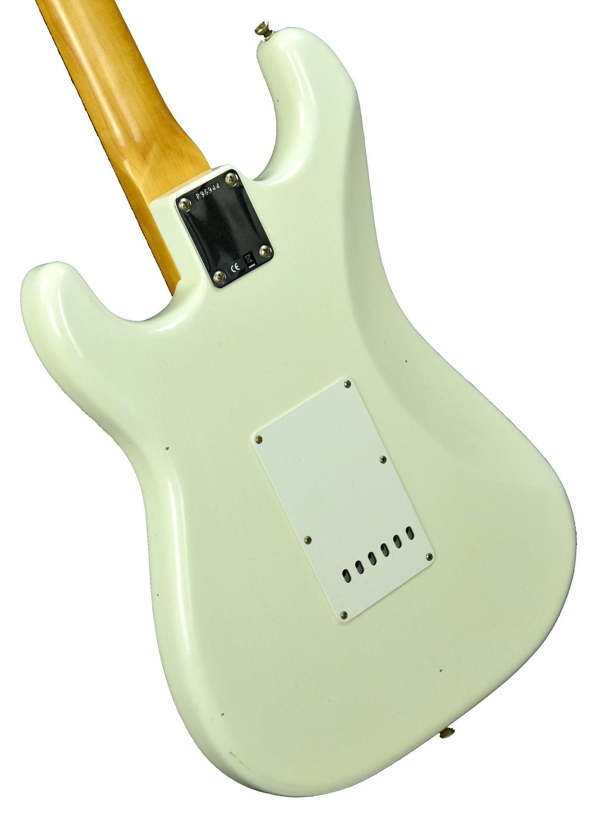 Fender Custom Shop 63 Stratocaster Journeyman Relic Olympic White R96944