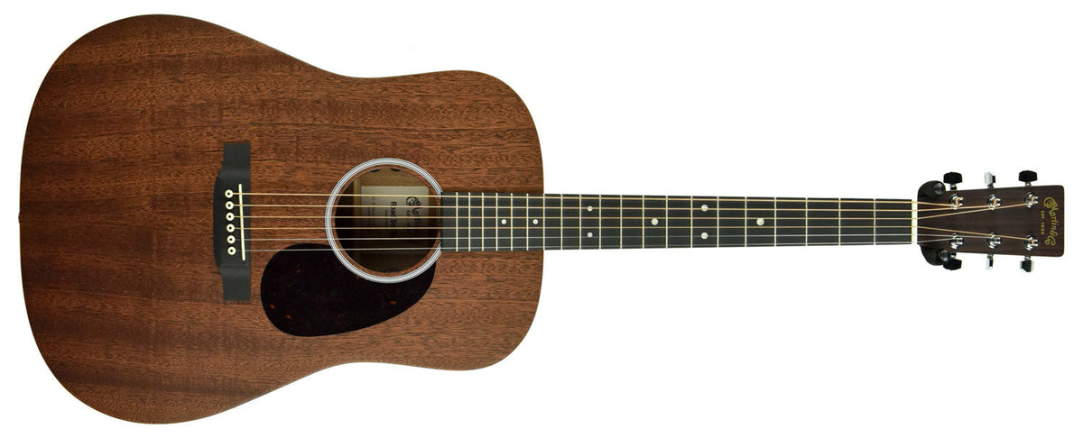 Martin D10e Acoustic Guitar in Natural 2302591