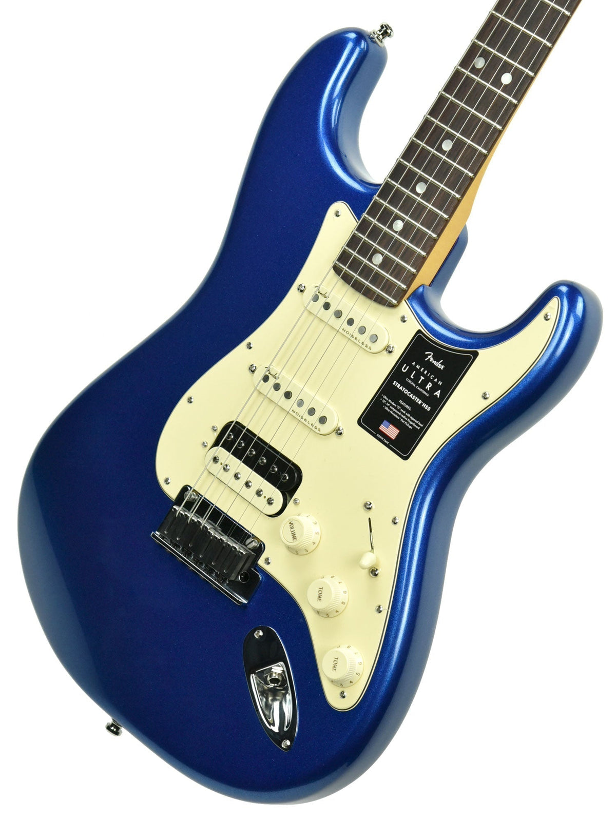 Fender American Ultra Stratocaster HSS in Cobra Blue US19050109