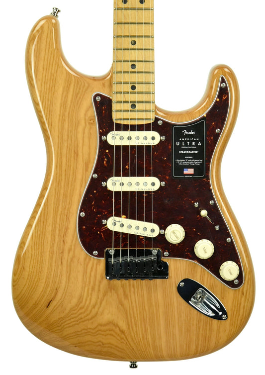 Fender American Ultra Stratocaster in Aged Natural US19079635
