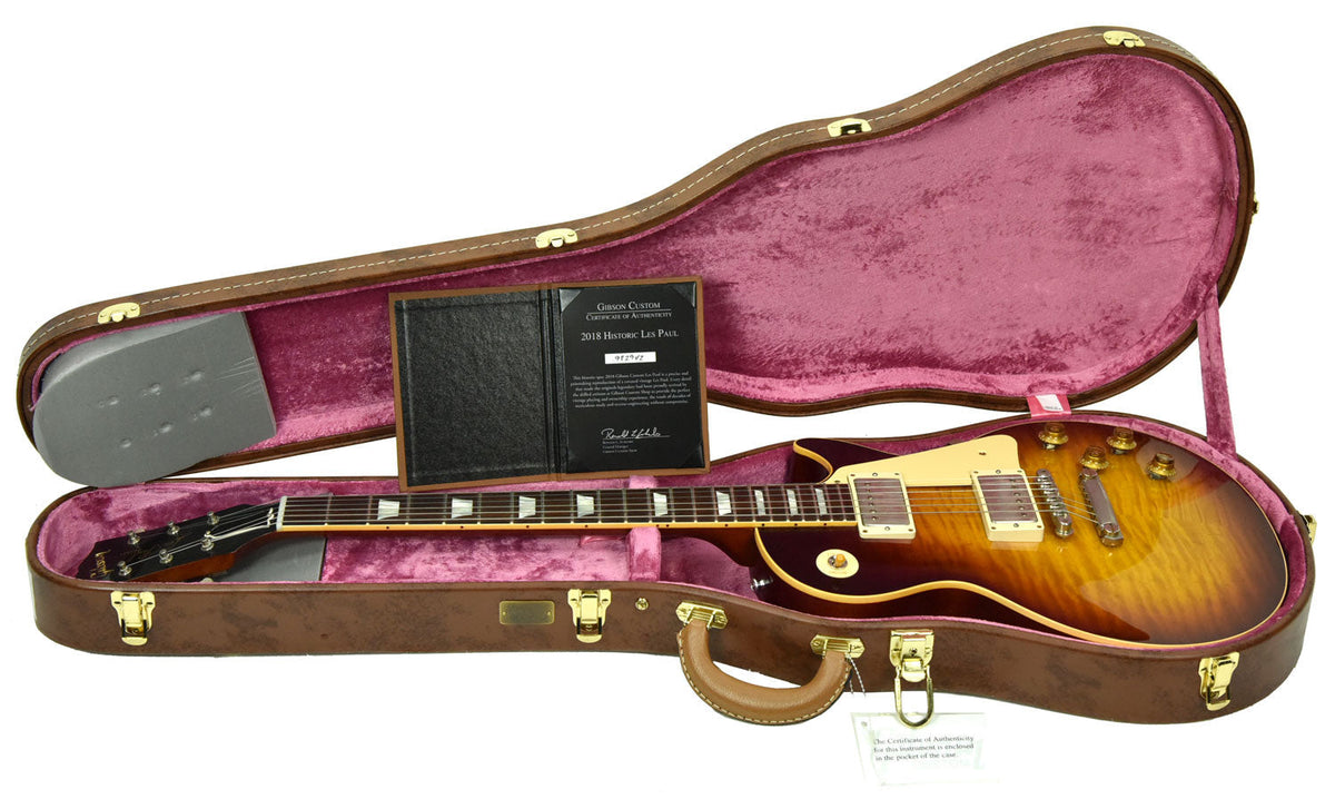 Used 2018 Gibson Custom 1959 Les Paul Standard Reissue VOS 982942