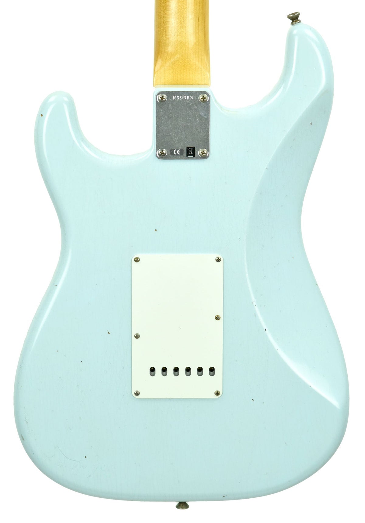 Fender Custom Shop 1963 Stratocaster Journeyman Relic in Sonic Blue R99983