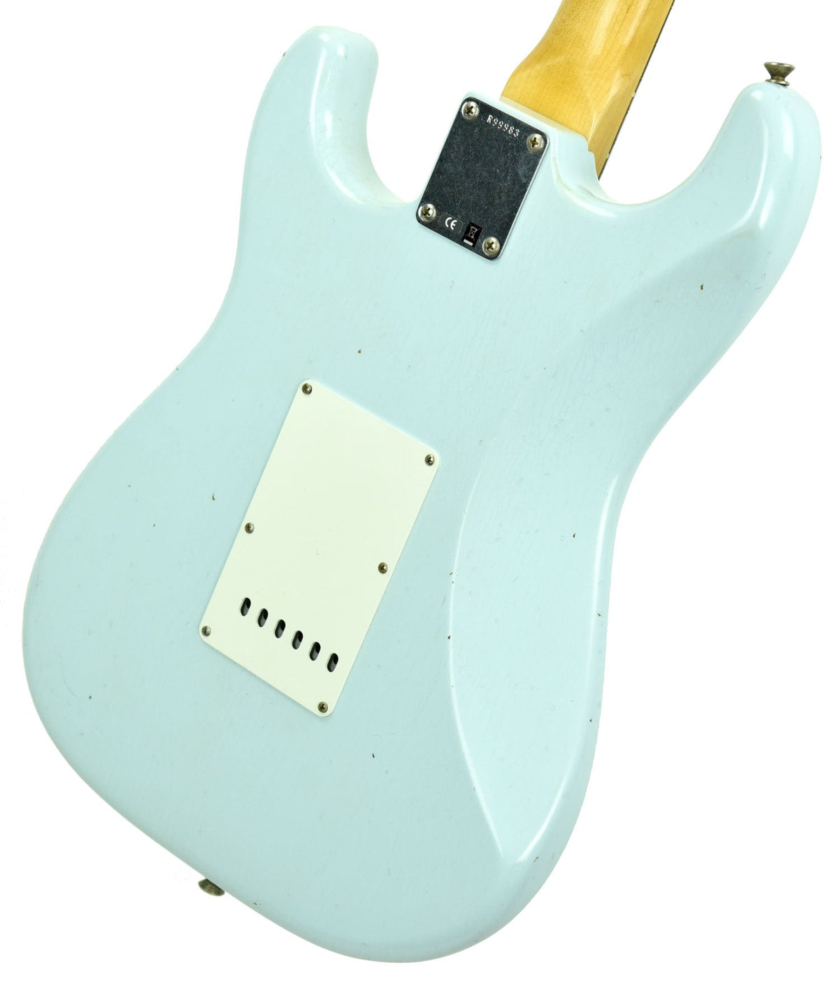Fender Custom Shop 1963 Stratocaster Journeyman Relic in Sonic Blue R99983