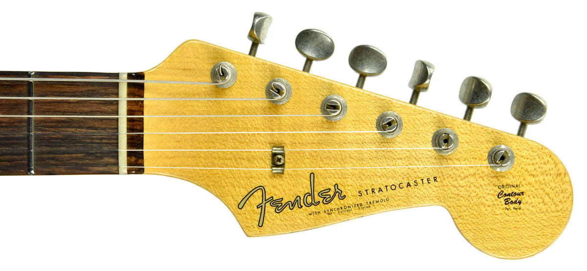 Fender Custom Shop 1963 Stratocaster Journeyman Relic in Sonic Blue R99983
