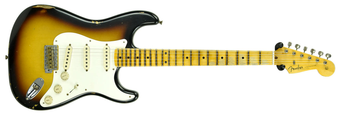 Fender Custom Shop 1957 Stratocaster Relic 2 Tone Sunburst R102026